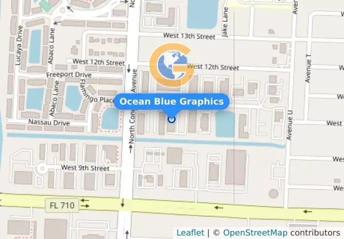 Ocean Blue Graphics