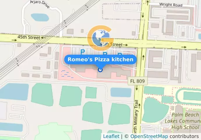 Romeo&apos;s Pizza kitchen