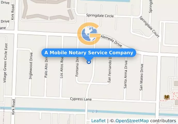 A Mobile Notary Service Company