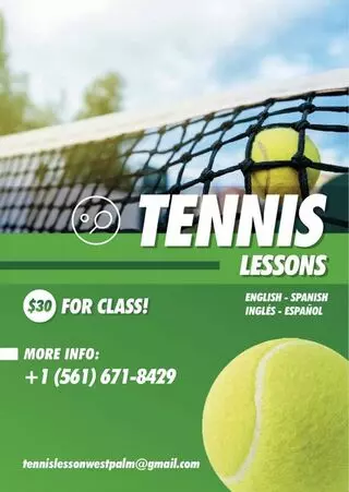 Tennis Lessons WPB