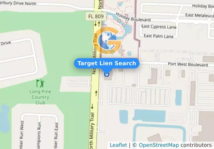 Target Lien Search