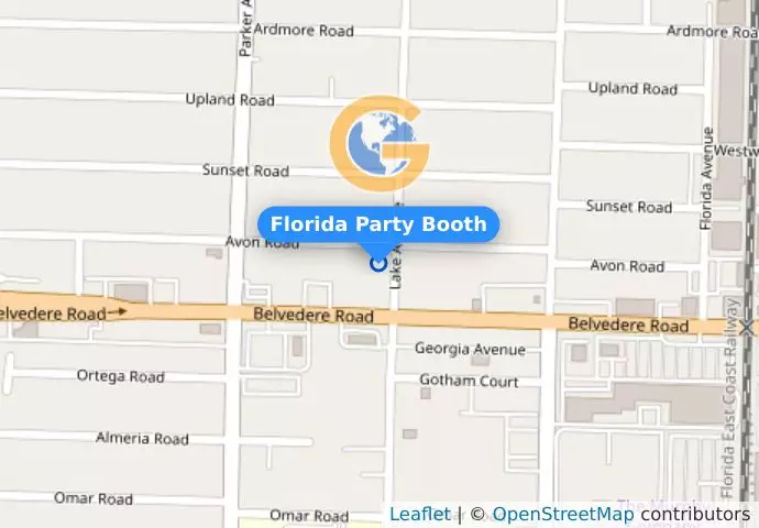 Florida Party Booth
